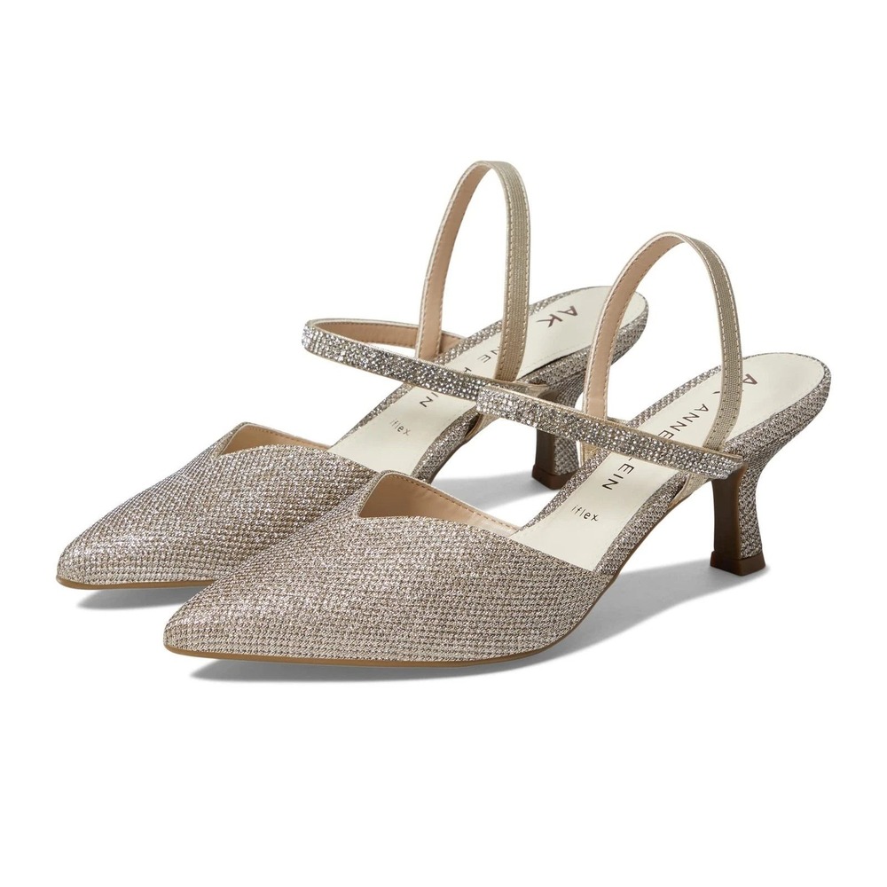 Anne Klein Womens' Fancy Heels, Platinum